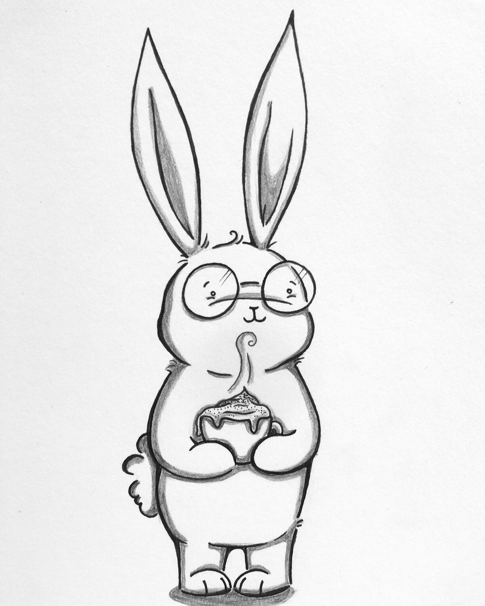 BunArtist's tweet photo. #CoffeeTime
#coffee #coffeedoodle #doodle #Illustration #bunny #hertfordcoffeelab #yum https://t.co/8c6Ym9LOlF