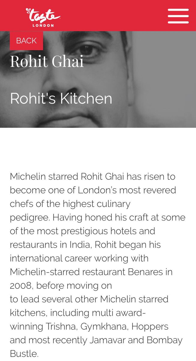 Busy gearing up for this year’s <a href="/TasteofLondon/">Taste of London</a> Festival!! 🎉🎉 Who’s coming to see us at #RohitsKitchen?

london.tastefestivals.com/chef/rohit-gha… 

#ThursdayThoughts #ThursdayMotivation #ChefLife