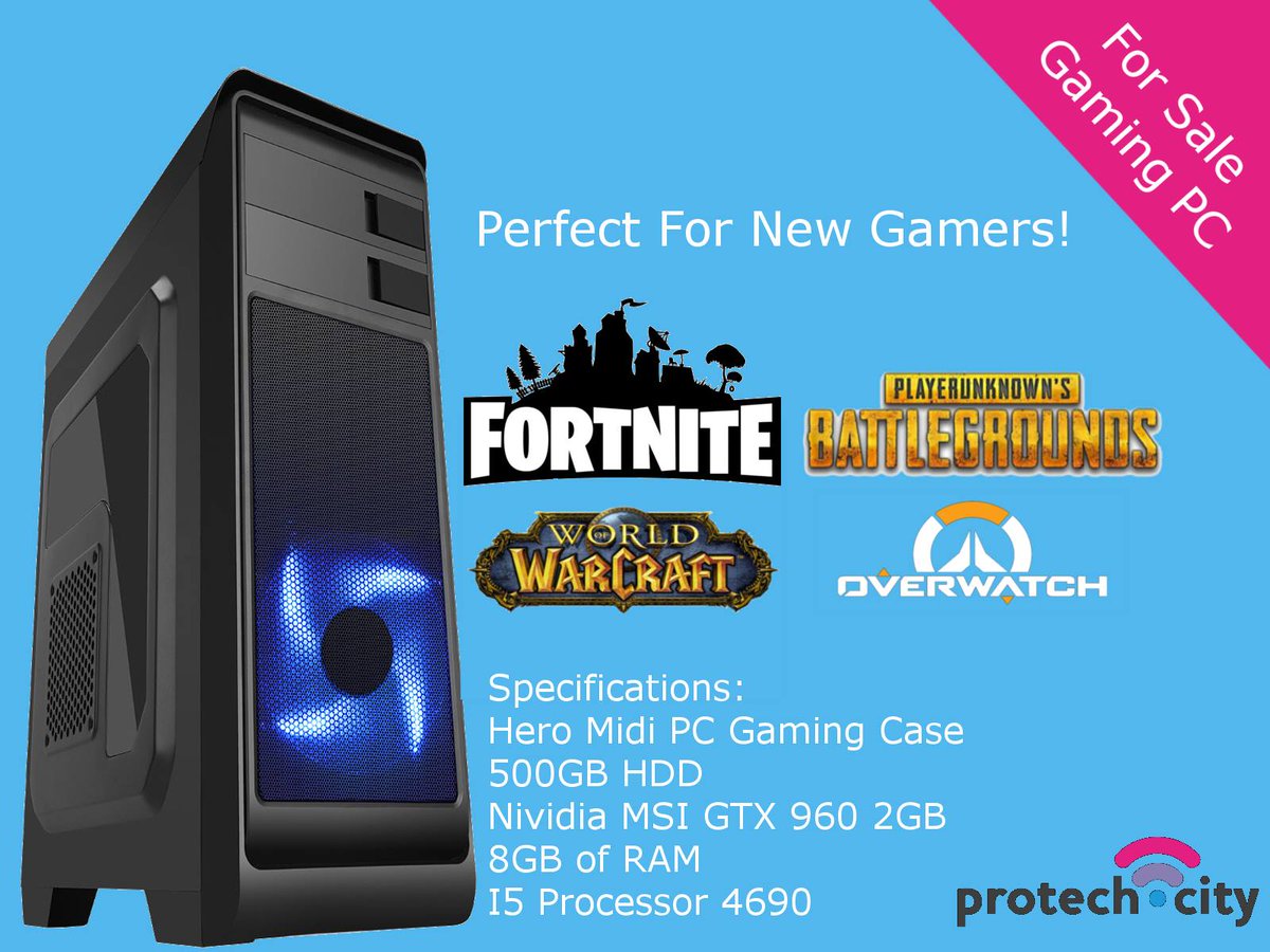 protechcityuk's tweet photo. We still have our amazing Gaming computers available! 

Starting from £200. Please feel free to message us or give us a call on 0191 587 4570 for more details. https://t.co/DXvDPip5dg