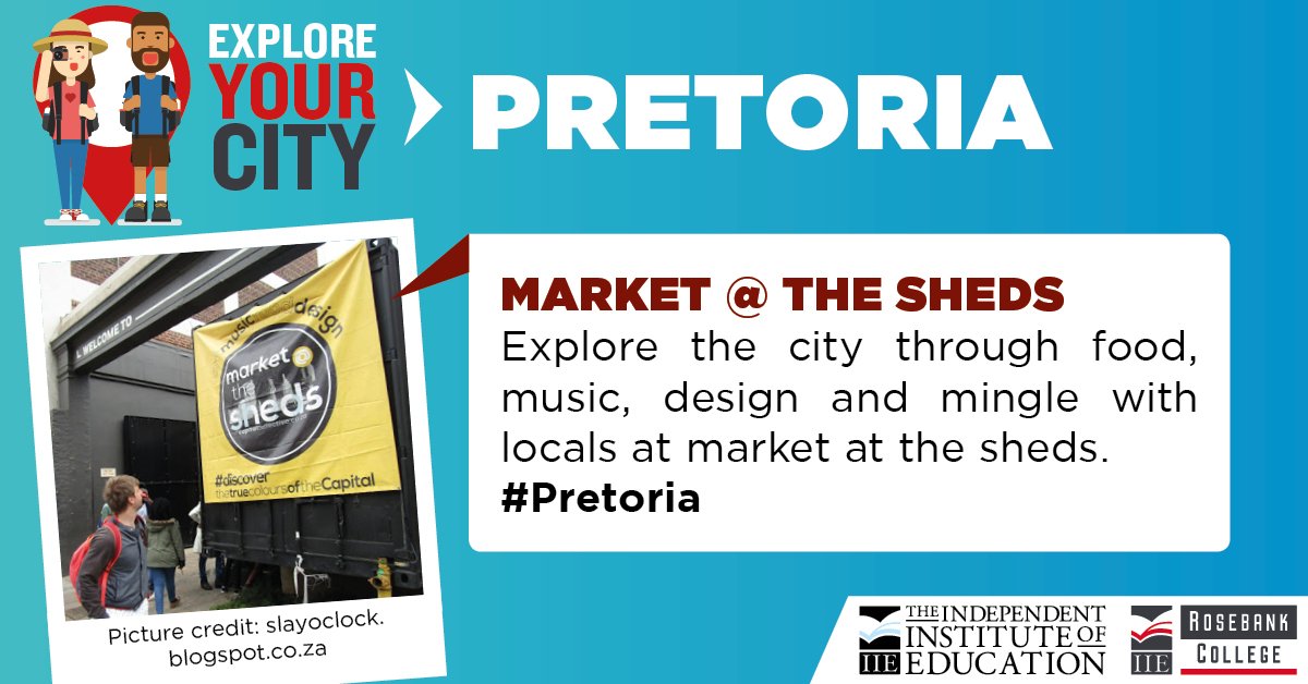 Rosebank_Int's tweet photo. Pretoria! A home to two of Rosebank College's campuses, situated on Cnr Jorissen & Johnston Street Pretoria, 0001(Sunnyside campus) and 239 Pretorius Street Southern Life Building (Pretoria CBD campus).
Find out what makes Pretoria a city worth exploring π
#StudyAtRC https://t.co/wQtyDKp1KB