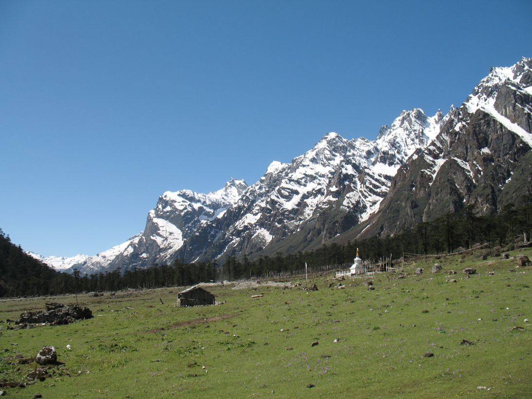 Huge #Yumthangvalley surrounded by rugged snow-capped mountains with few signs of habitation... #travel #travelogue #himalayas #sikkim #rhododendronforst #himalayanvalley #snowview #zeropoint #lachungchuriver #valleyofflowers #photogallery #photostory  
travelnatureus.com/himalayas/yumt…