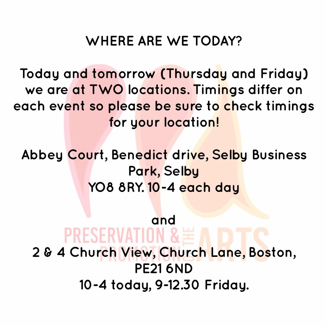 ThePAPOA's tweet photo. Today and Friday! Come see us in #selby or #Boston for our #artevent and #bookgiveaway https://t.co/1Y3CWCUp5D