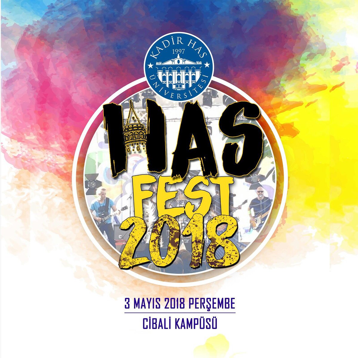 Biletler için aşağıdaki linke tıklayarak veya Kadir Has Üniversitesi Cibali Kampüsü’ndeki standlardan ulaşabilirsiniz. biletino.com/event/eventdet… <a href="/khasedutr/">Kadir Has Üniversitesi</a> <a href="/khasuniok/">Khas Öğrenci Konseyi</a> @hasfest18