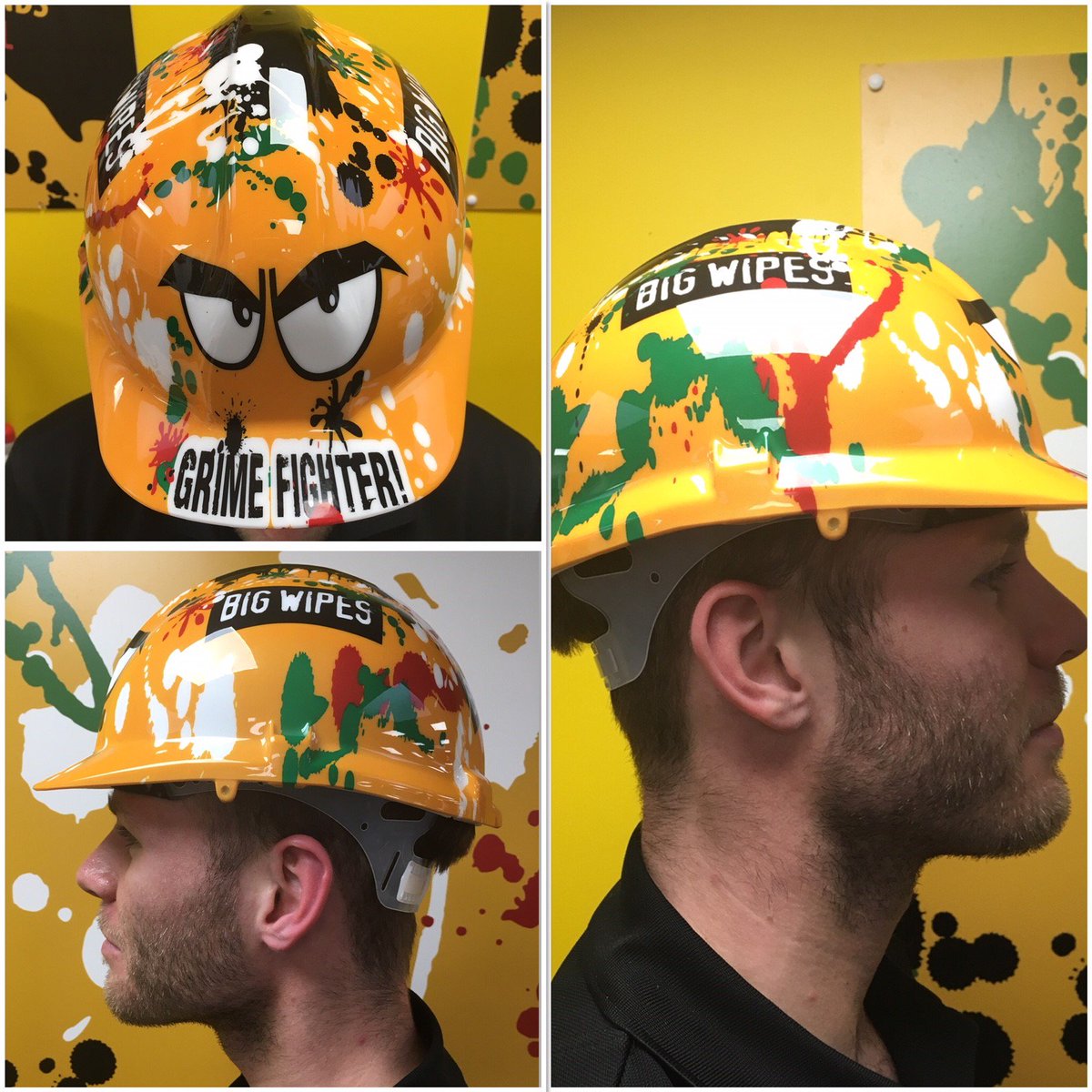 BigWipes's tweet image. I'm giving away this understated Big Wipes grimefighting safety helmet/hard hat (model not included, sorry ladies).  

The usual like/retweet/follow rules apply. 

You have until the end of the month. 

#giveaway #freebie #NotExpectingAnyInterestWhatsoever