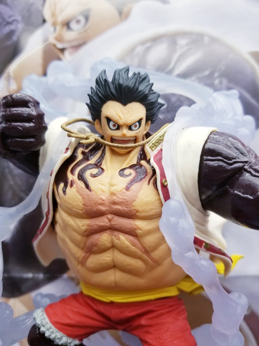 ドラマ港北インター店 Twitterren 景品入荷情報 ワンピース King Of Artist The Bound Man 作中初披露時の金剛力士像を彷彿とさせるポーズ 表情で再現されてます ギア4 ゴムゴムの猿王銃 ワンピース バウンドマン キングオブアーティスト