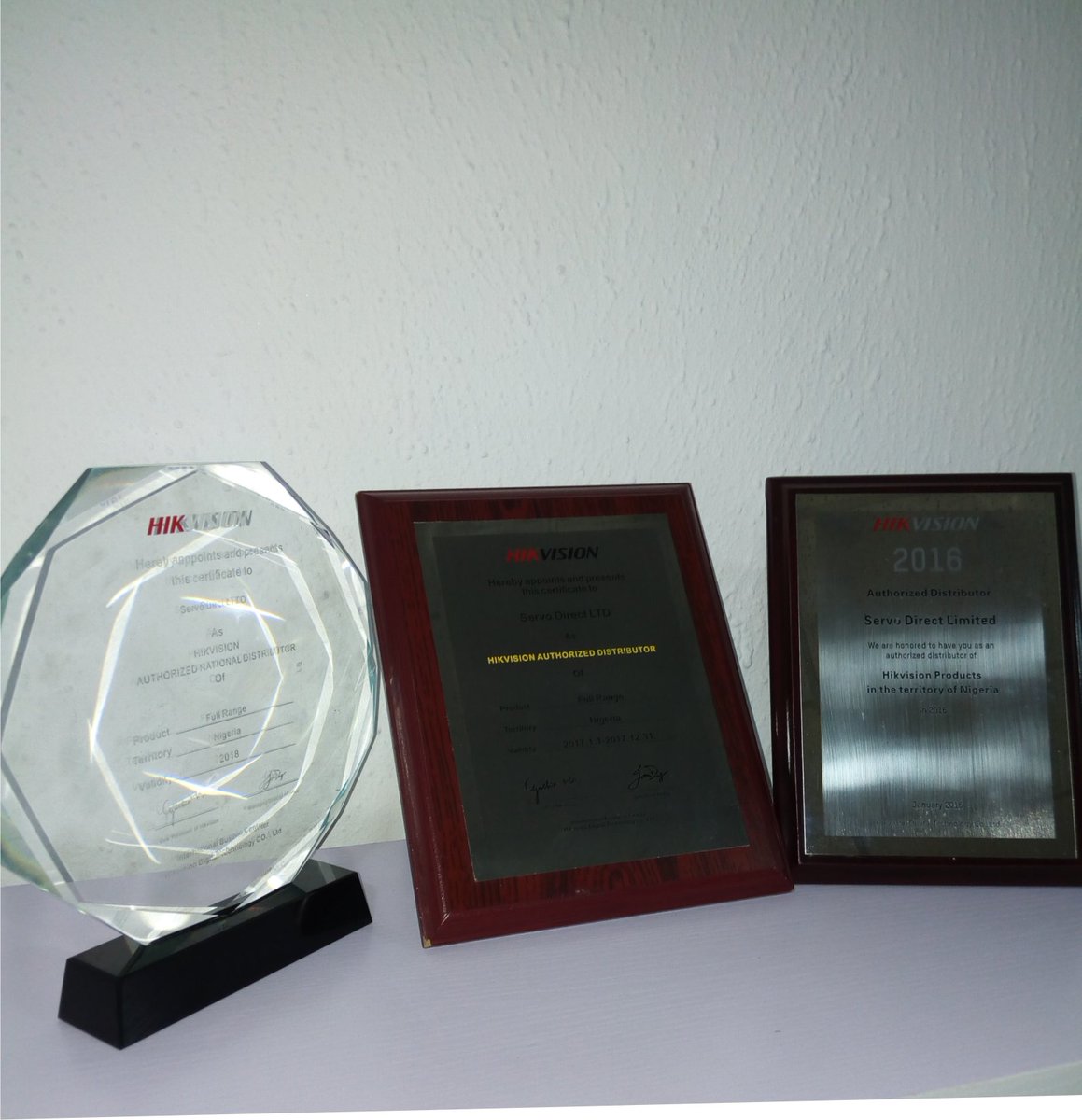 ServoDirect's tweet photo. Servo Direct is a 3 time, recognized and trusted distributor of the #Hikvision product in Nigeria. Our services are topnotch with excellent delivery and customer service to meet your needs. At Servo Direct, Your security is our priority. #HikvisionNg #servodirect #servostore https://t.co/4p2xmq1rTb