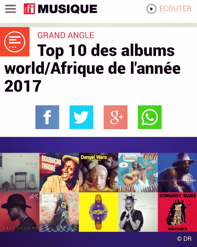 ProdVal's tweet photo. Lorsque ton travail est reconnu ! Merci #Rfi https://t.co/eBh9kVAP63