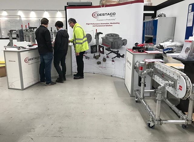 Adelphi_Auto's tweet image. The #DESTACO 2018 roadshow came to #AdelphiAutomation yesterday. A great day had by all here at Adelphi, everybody enjoyed seeing the full range of what #Destaco have to offer and we very much look forward to continuing to work together.