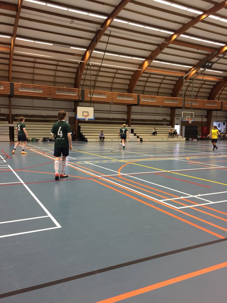EUWfutsal's tweet photo. We’ve kicked off for our first game of the day! We play the Catalonia National University Squad. So far very even but we’ll give you a full time score at the end! #EUWAFC https://t.co/uVWmWIGVtp