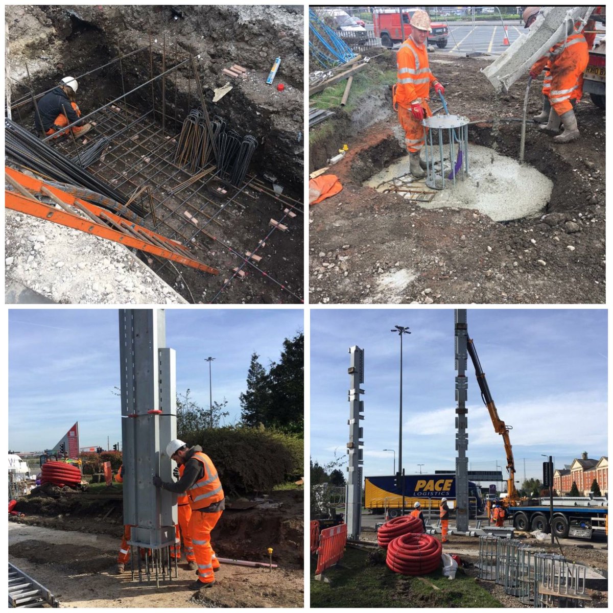WildstoneBuild's tweet photo. #TBT where the Wildstone Build Team are hard at work installing the impressive #OOH #advetisingscreens at Manchester's @intuTrafford. https://t.co/JlLlB7jtA0
