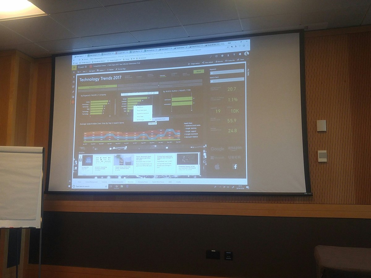 yeddBI's tweet photo. #Textminig #PowerBI and technology trends demonstration at #databisummit with @rsaprano https://t.co/Cqt0KMfZ3a