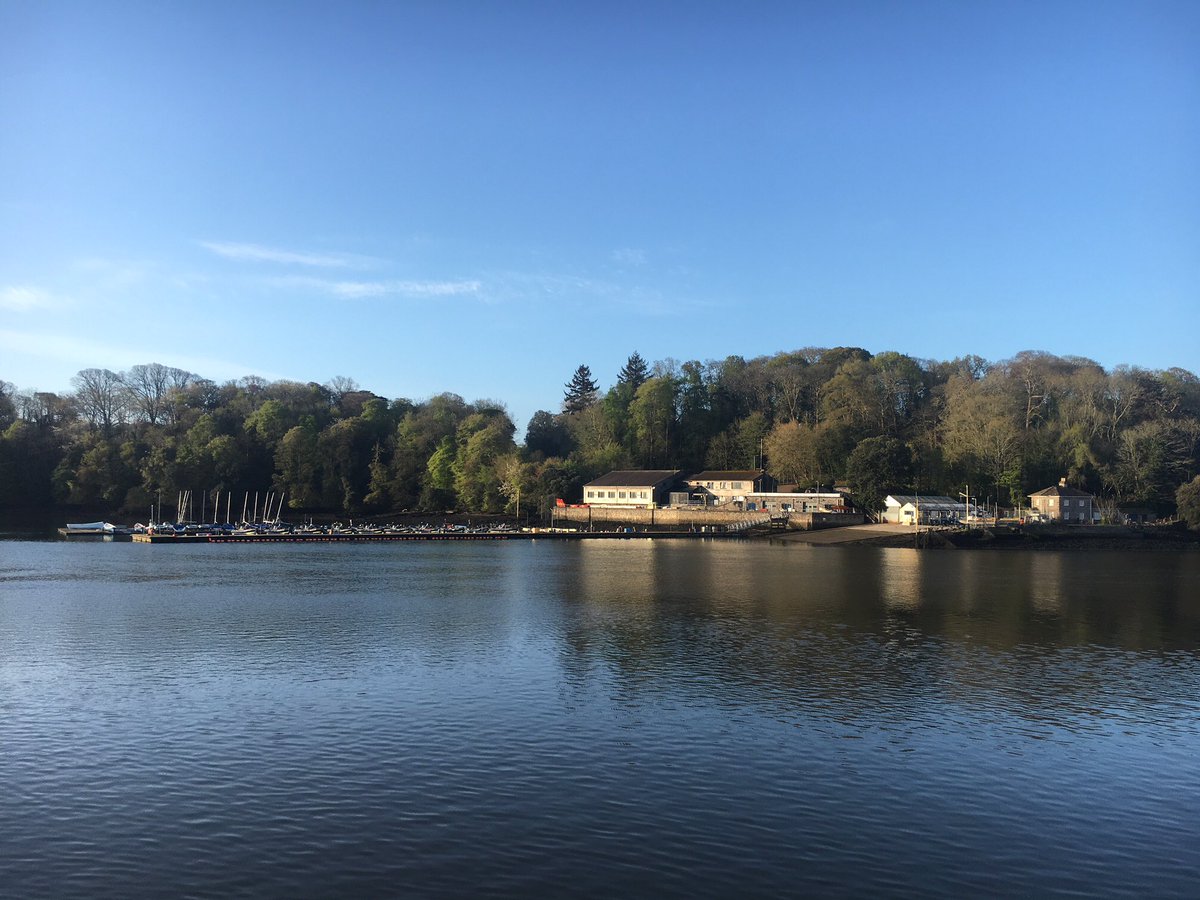 HMS_Raleigh's tweet photo. CORNWELL 33’s
Beautiful morning waking up on the river for Ex Bright Diamond. #cornwell33 #finalex https://t.co/9QcWt9Uwfq