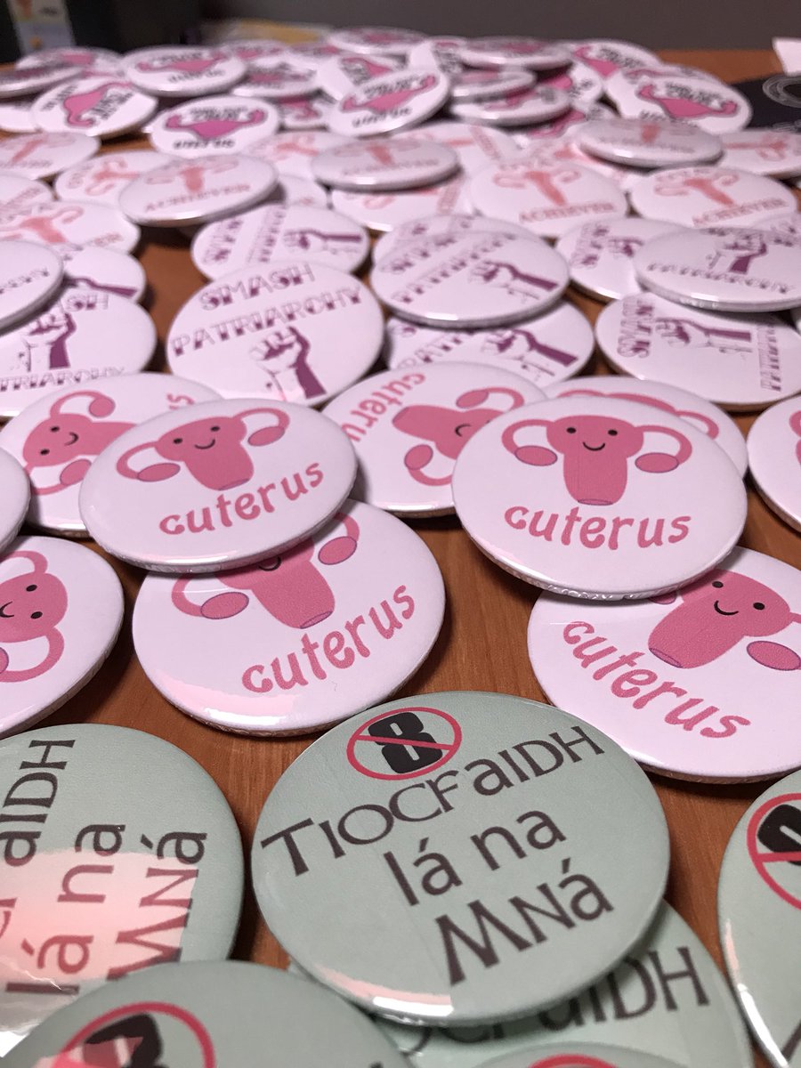 somulligan's tweet photo. Getting all my #Repeal merch ready for the @fleaforchoice on Saturday @WorkmansDublin . Among other fabulous stuff myself and Eileen will be selling I’ll have €5 and €10 repeal badge packs. Come on down!

 https://t.co/NCBcdDHMSU https://t.co/NCJUwtGXdb