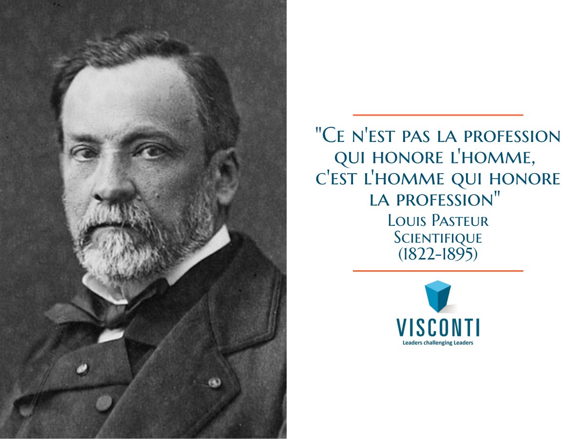[#Citation du jour] #Dirigeants, inspirez-vous des plus grands #précurseurs pour #innover avec #agilité et #empathie ! 🔍
👉leaders.visconti.partners