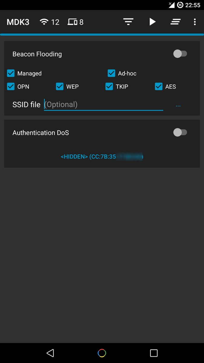 binitamshah's tweet photo. Hijacker : Aircrack, Airodump, Aireplay, MDK3 and Reaver GUI Application for Android : https://t.co/P81Wa45olO https://t.co/bnCgkYjJEb
