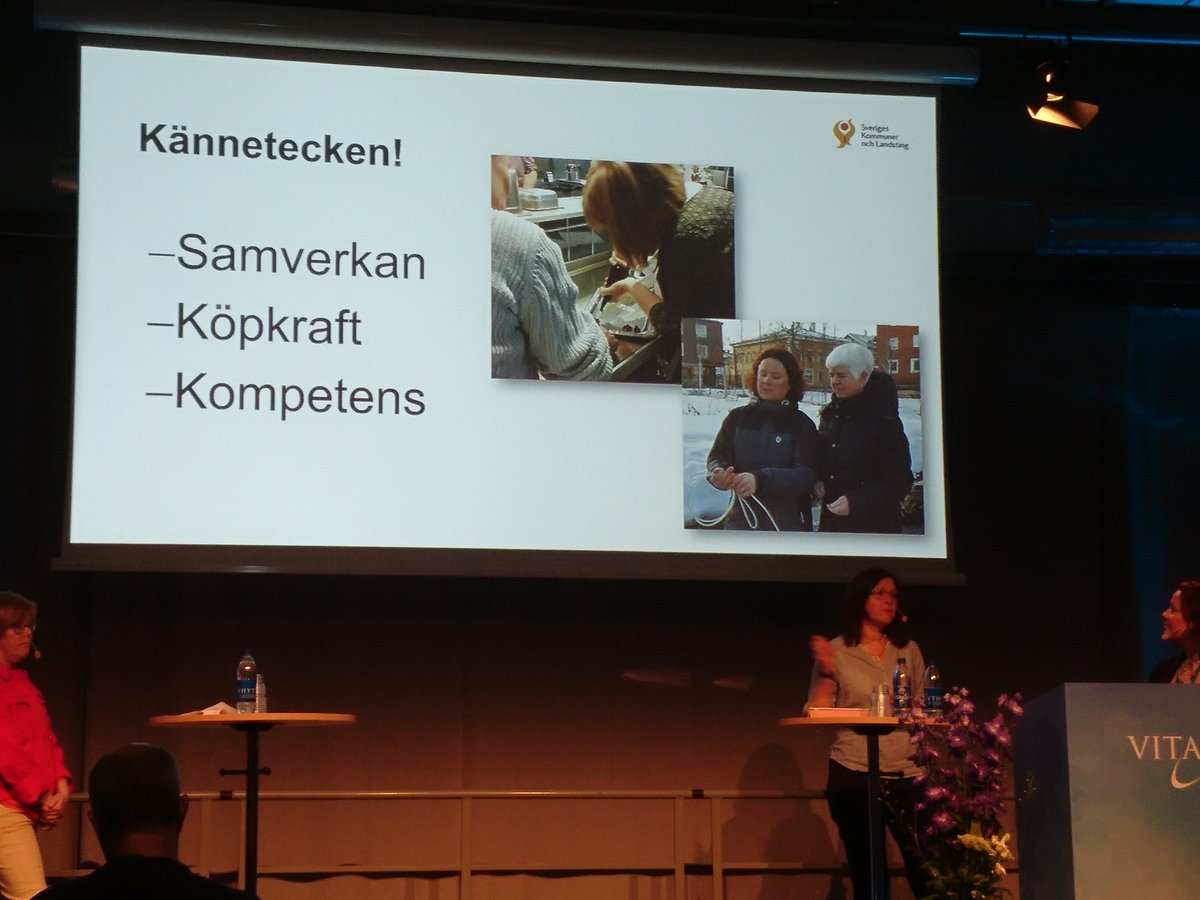 CGillsjo's tweet photo. @CGillsjo, #SIM2020 #SHC @HogskolanSkovde på presentation Beställargrupp välfärdsteknologi med Ann-Charlotte Klaren mfl #vitalis2018 https://t.co/UCMhFvKaM2