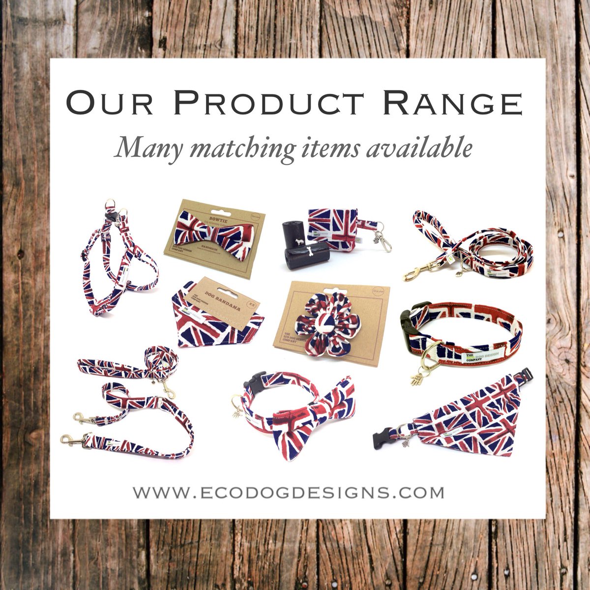 ⭐️  O U R   P R O D U C T   R A N G E ⭐️
Along with our very popular Collars and Leads, here’s a small list of the things we can do for you.
🐾 Harnesses
🐾 Flowers
🐾 Bow Ties
🐾 Bandanas
🐾 Lead Couplers
🐾 Poo Bag Holder
#productrange #doggygifts #dogshopping #matching