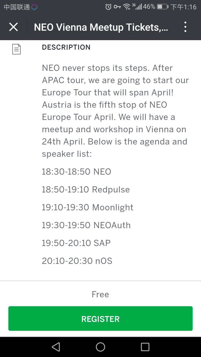 saporganization's tweet photo. SAP reached NEO’s 5th stop Vienna for a meetup! We discussed with developers about technology cooperation with ontology. In the future, SAP will develop the 1st version of smart asset protocol based on ontology and have more cooperation with NEO. @NEO_Blockchain @OntologyNetwork https://t.co/pml3DRml9R