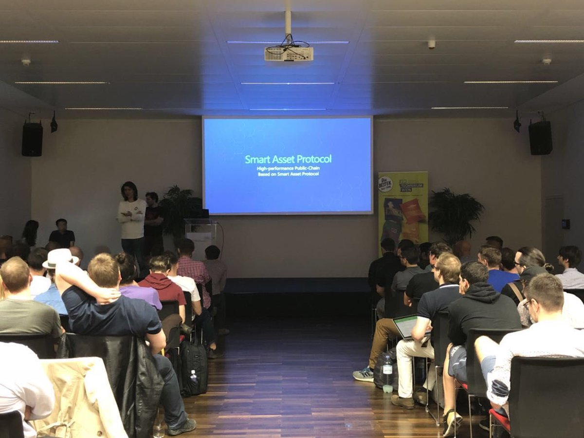 saporganization's tweet photo. SAP reached NEO’s 5th stop Vienna for a meetup! We discussed with developers about technology cooperation with ontology. In the future, SAP will develop the 1st version of smart asset protocol based on ontology and have more cooperation with NEO. @NEO_Blockchain @OntologyNetwork https://t.co/pml3DRml9R