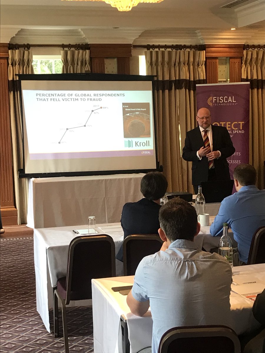 HarpreetG_BI's tweet photo. AP fraud on the increase. @rigbyc presents real world issues @MysoftX3 customer day on AP fraud and how @FISCALTec can support @sageuk customers with preventative strategies against fraud. #apforensics #fraud @SagePartners https://t.co/cSuFhisMmD