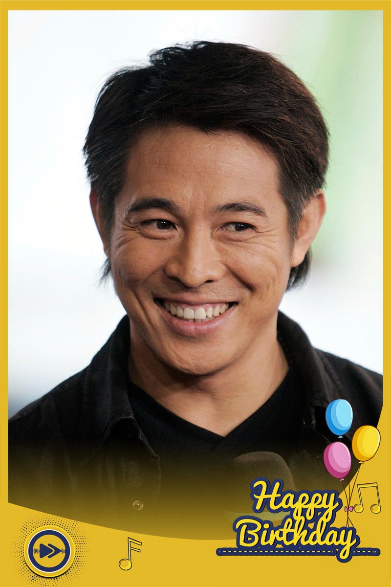 Happy birthday to Jet Li! 