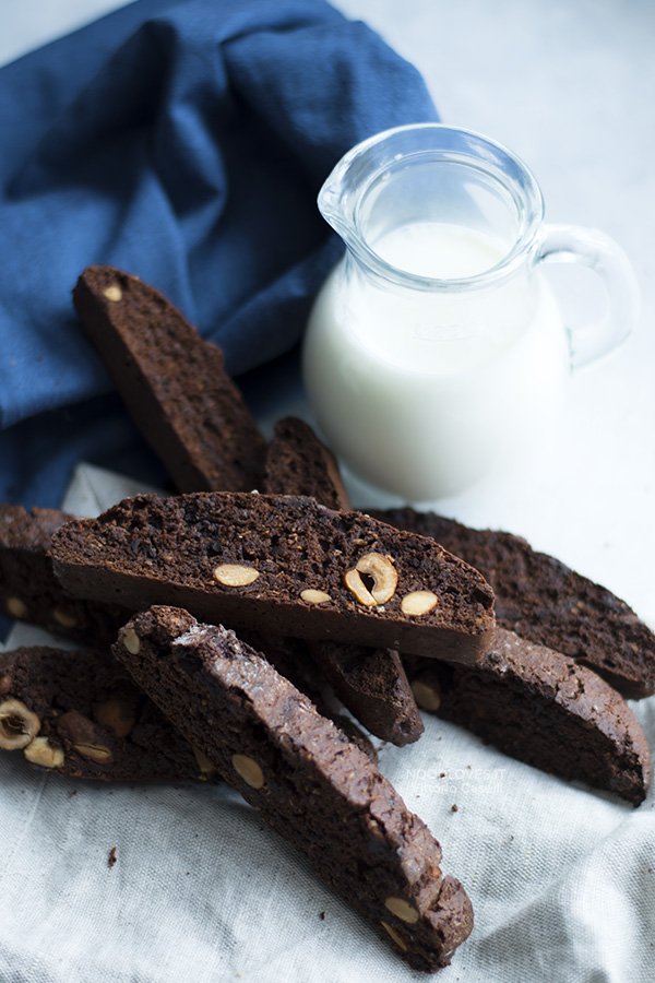 Noodloves's tweet photo. Cantucci al cioccolato e nocciole:
biscotti vegan e senza grassi, un piacere dall'anima dark!

La ricetta su https://t.co/QoFCG9h4rO

#cantucci #biscotti #mandorle #nocciole #cioccolato #cacao #colazione #caffè #pausacaffè #toscana #vegan #senzaglutine #glutenfree #dolce #ricetta https://t.co/KVfX5G1RLw