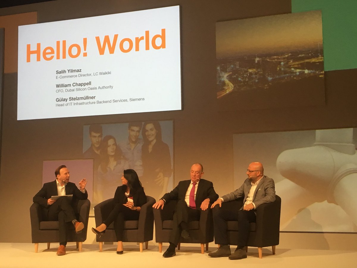 Great testimonies of OBS customers on their own « data journey » at #helloworld18 in Vienna : what matters is what you really do with your data.