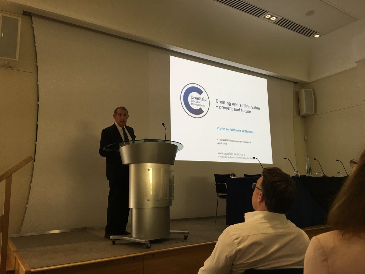 RT <a href="/FionaMESH/">Fiona Blades</a>  Looking forward to Professor Malcolm McDonald's talk. He already has us laughing!@cranfieldmngmt  <a href="/CranfieldUni/">Cranfield University</a> x.com/FionaMESH/stat…