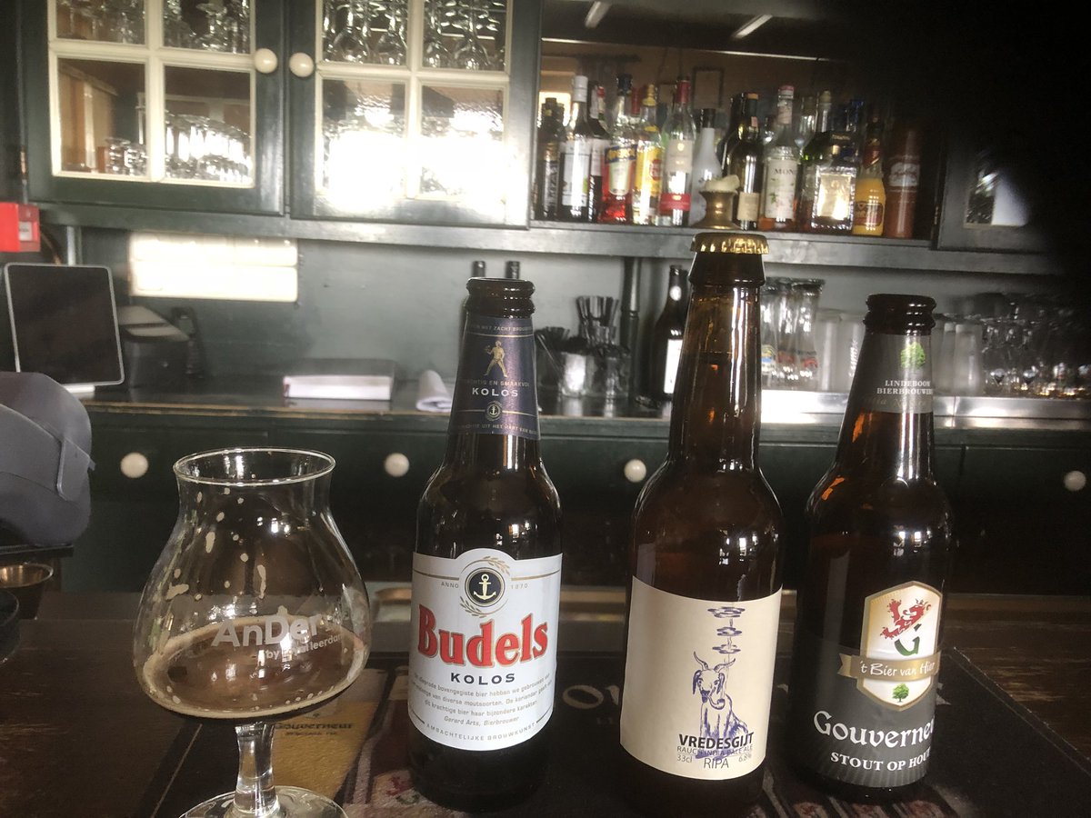 Bier &amp; spijs op de donderochtend.