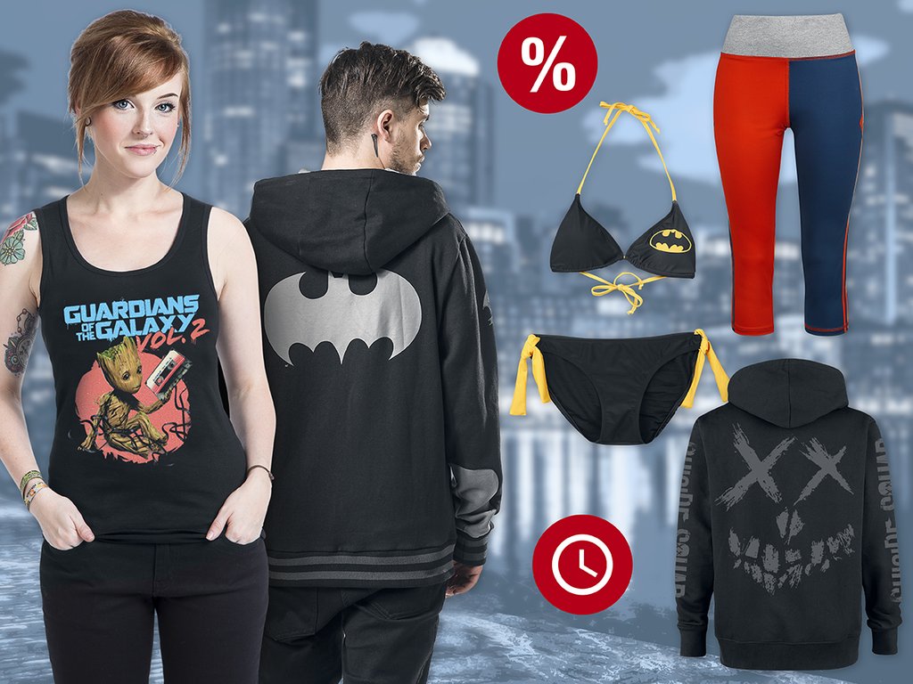 📢 DAGENS ERBJUDANDE! 💪

I dagens erbjudande mixar vi merch från Marvel och DC hej vilt! Så oavsett vart du står i frågan, om huruvida det är Marvel eller DC som levererat de bästa superhjältarna, så har du chansen att fynda! Klicka här: emp.me/13s4