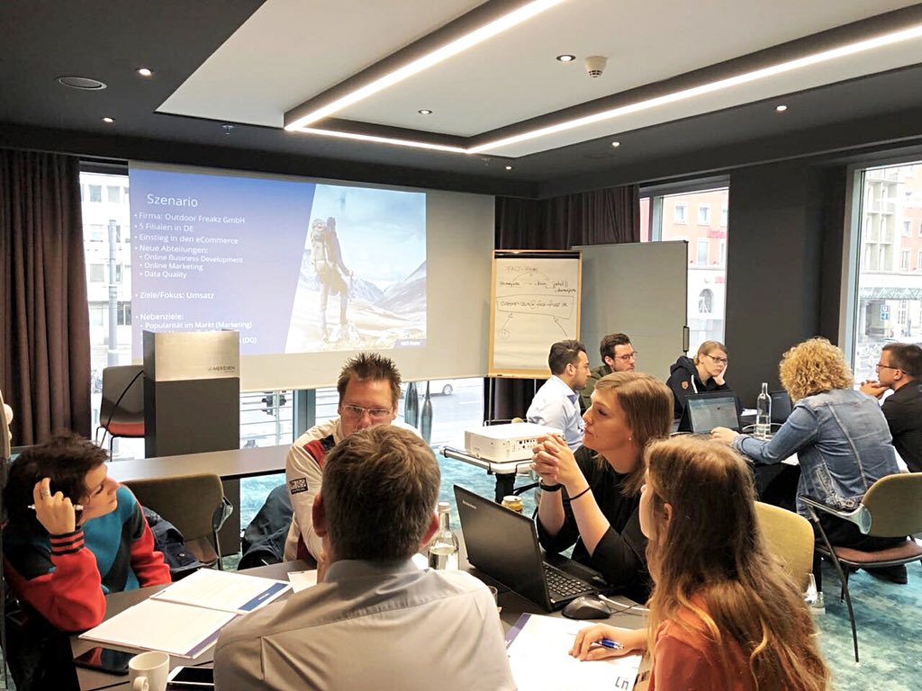 LuciaWaehlisch's tweet photo. Der zweiter Tag in München ist auch schon im Gange. Wie sie FACT-Finder @fact_finder richtig bedienen und versteckte Umsatzpotenziale entdecken, all das und noch mehr erfahren Sie in unserem Intensiv-Seminar. Der nächste findet in Oktober in Berlin statt! #moreconversion #seminar https://t.co/RwAacNdqyt