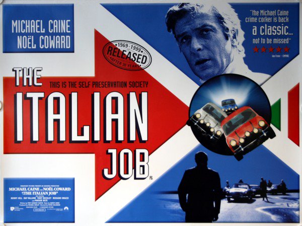 vinmovieposters's tweet photo. THE ITALIAN JOB ... A British cultural masterpiece ... #theitalianjob #italianjob #charliecroker #michaelcaine #noelcoward #crimecaper #british #moviememorabilia #filmposter #mancave #batchelorpad #minicooper #wallart #goldbullion #cool #bennyhill https://t.co/vgDN5qLuBN https://t.co/O4PpASV03X