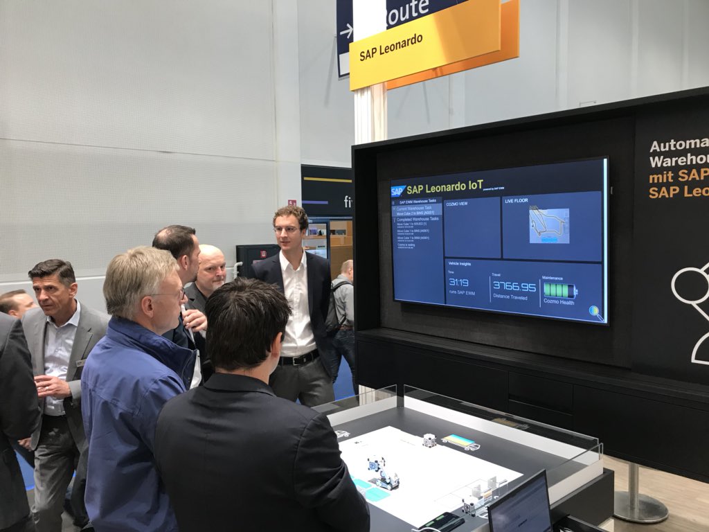 HeroFranz's tweet image. Global Supply Chain Trends and SAP‘s answer to it - thanks for attending my presentation at #SAPCeMAT #HM18. Don‘t forget to come visit our showcases in #warehousing, #transportation #tracking and #tracing #blockchain for supply chain