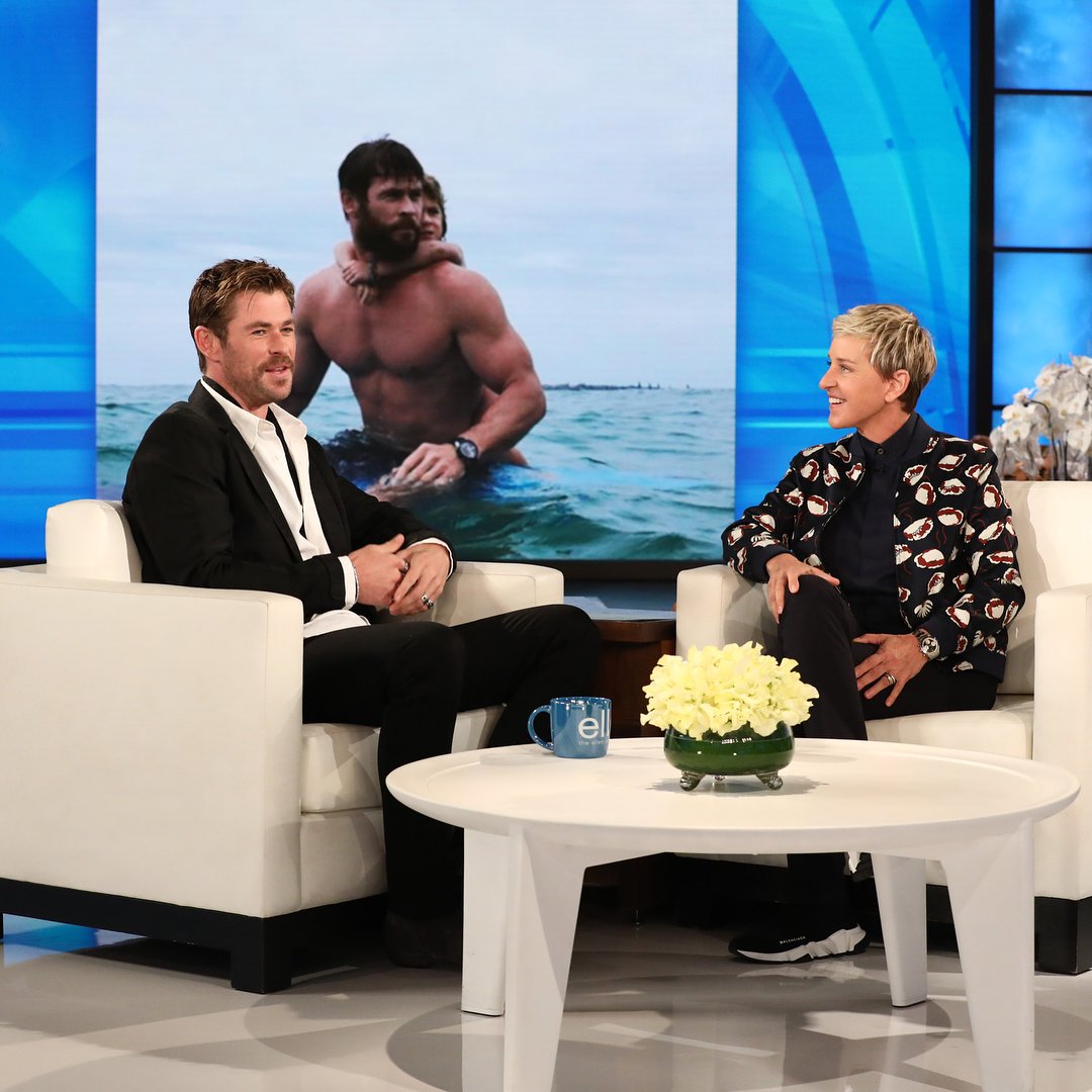 Great time on @TheEllenShow, tune in today to check it out!! @Avengers: #InfinityWar @Marvel https://t.co/FIf5Sv9gk9