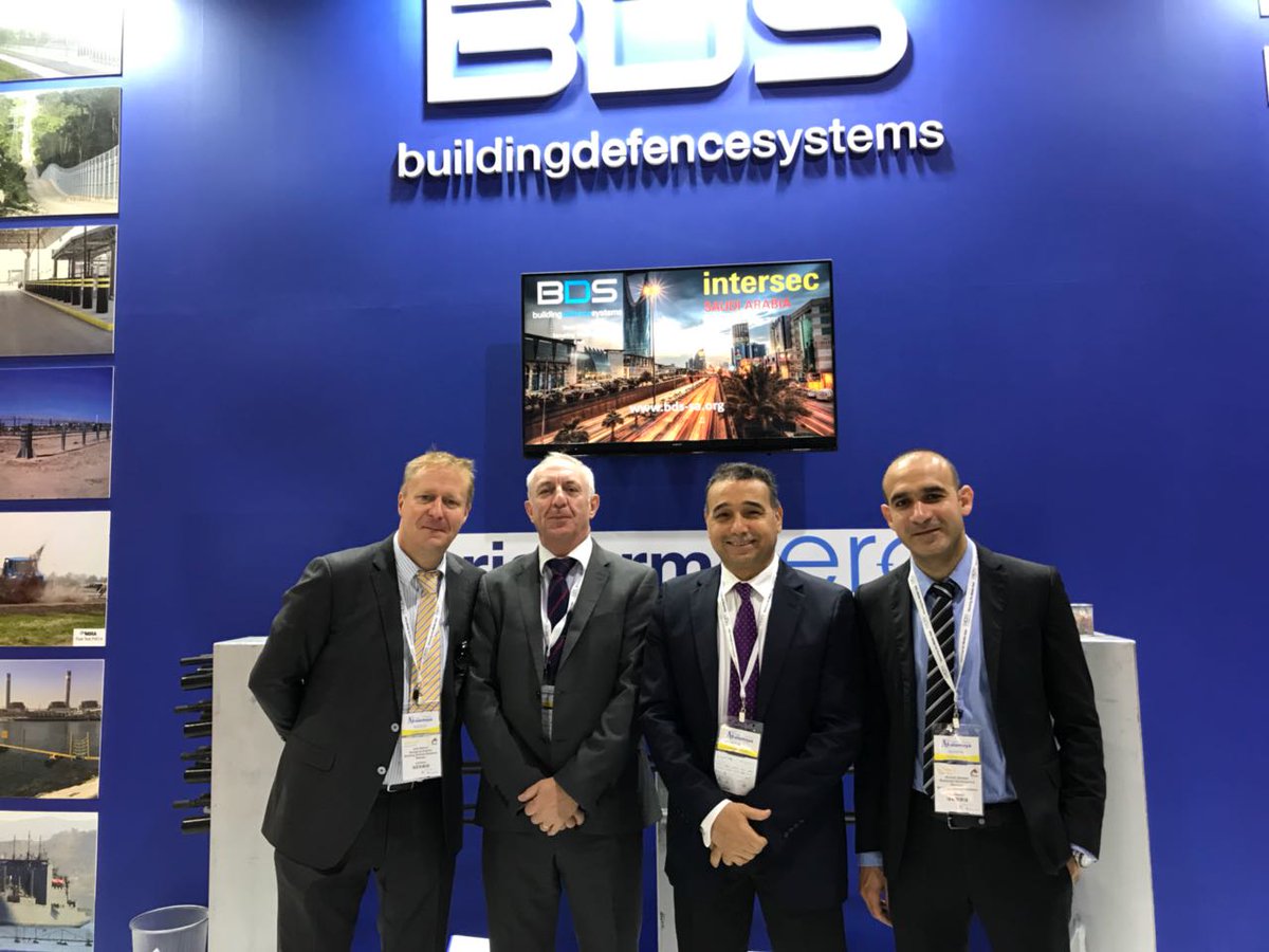 BDS_wll's tweet photo. #BDS would like to Thank @intersecksa for a great show looking forward for 2019 #C19 #Jeddah #BDS #Security #Bristorm #Cova #CLDFencing #Vidsys #HarperChalice #CLDFencing #Technocover #BarkersFencing #HarborOffshoreBarriers #SecuScan #Day3 #KSA https://t.co/eaZlhm9BpR