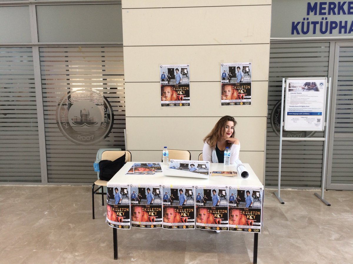 Pazar günkü etkinlik için açtığımız tanıtım standımıza bekleriz. Şu an Kayalı Kampüsü’ndeyiz! 🎬