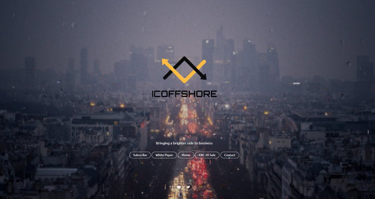 ICOFFSHORE - Whitepaper has been release, Version 1

For more information or to take part in the sale please visit 

icoffshore.host

#whitepaper #ico #icoffshore #ETH #ERC20 #Tokens #ForkDelta #Offshore #Banking #crypto #btc #money #company #ethereum  #market #business