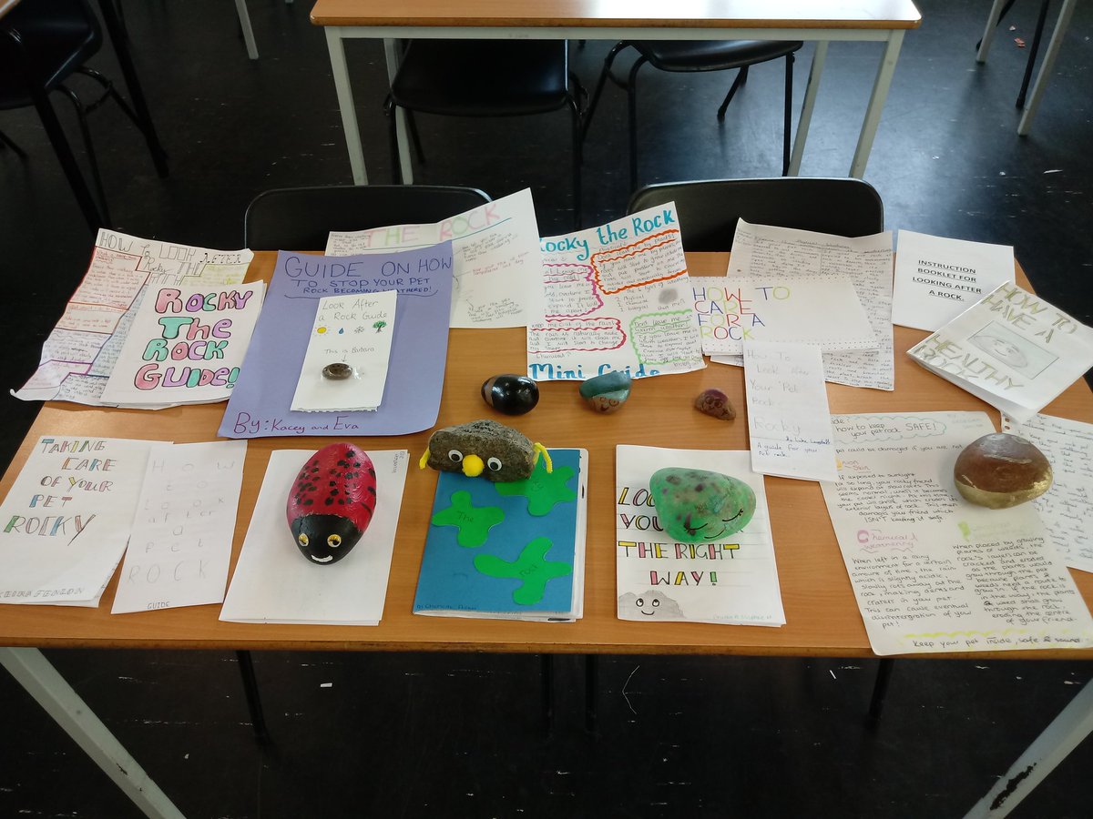 RedmoorGeog's tweet photo. I just love it when a group are so enthusiastic about their Geography! Plenty of good quality work and creativity for their Rocky the Rock work! @RedmoorAcademy https://t.co/5L6saX2u5p