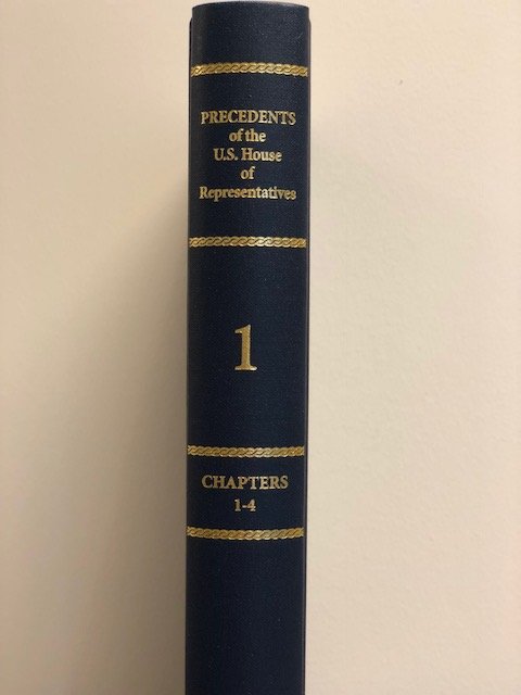 HouseParl's tweet photo. Congressional hard copies of the new series, "Precedents of the US House of Representatives" have been distributed. Additional hard copies are available at GPO. https://t.co/vcOtap2akY 

Questions? @HouseParl https://t.co/c4jdp6VvOh