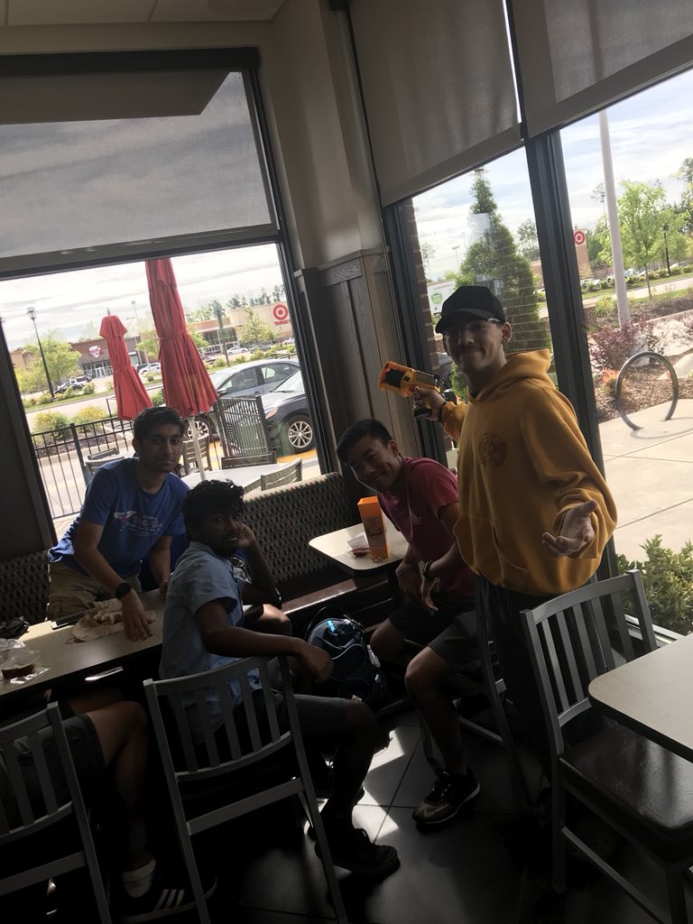 Saiyan_Snipers's tweet photo. Ozzie with three kills at Chick FIL a, 4 down 2 to go @NerfinButNet @PcNerf https://t.co/ptt2tgT32Y