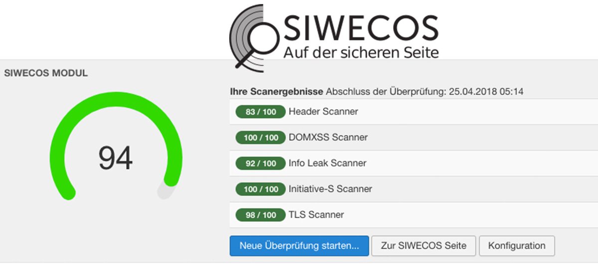 joomlainfo1's tweet photo. #SIWECOS – Eine Initiative für sichere #Joomla Websites. Erfahre mehr: https://t.co/9fcKpdl0HZ #jinfoch https://t.co/oFpYzCpXww
