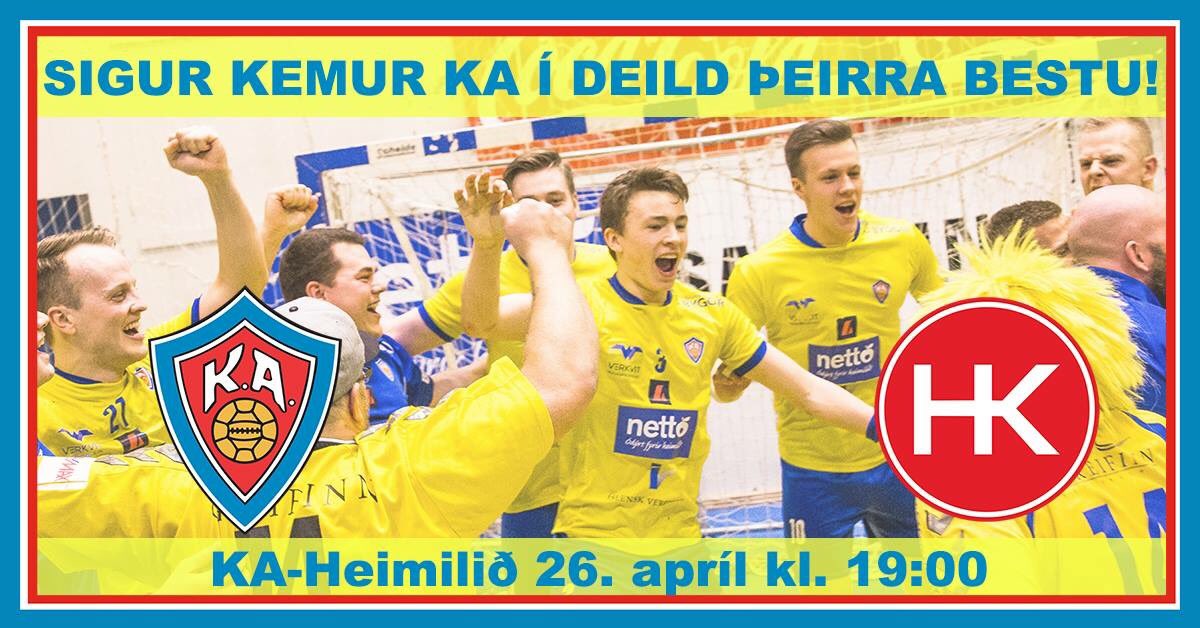 Allir á völlinn. Áfram KA