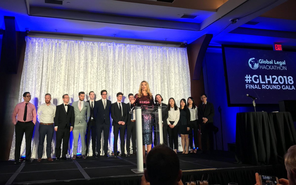 14 teams competed and 4 were crowned winners at this year’s Global Legal Hackathon #GLH2018, including the <a href="/revealu_/">revealu</a> team, sponsored by Wolters Kluwer. Congratulations to all participants! Get the highlights via <a href="/ArtificialLawya/">Artificial Lawyer</a>: bddy.me/2vQFGKI