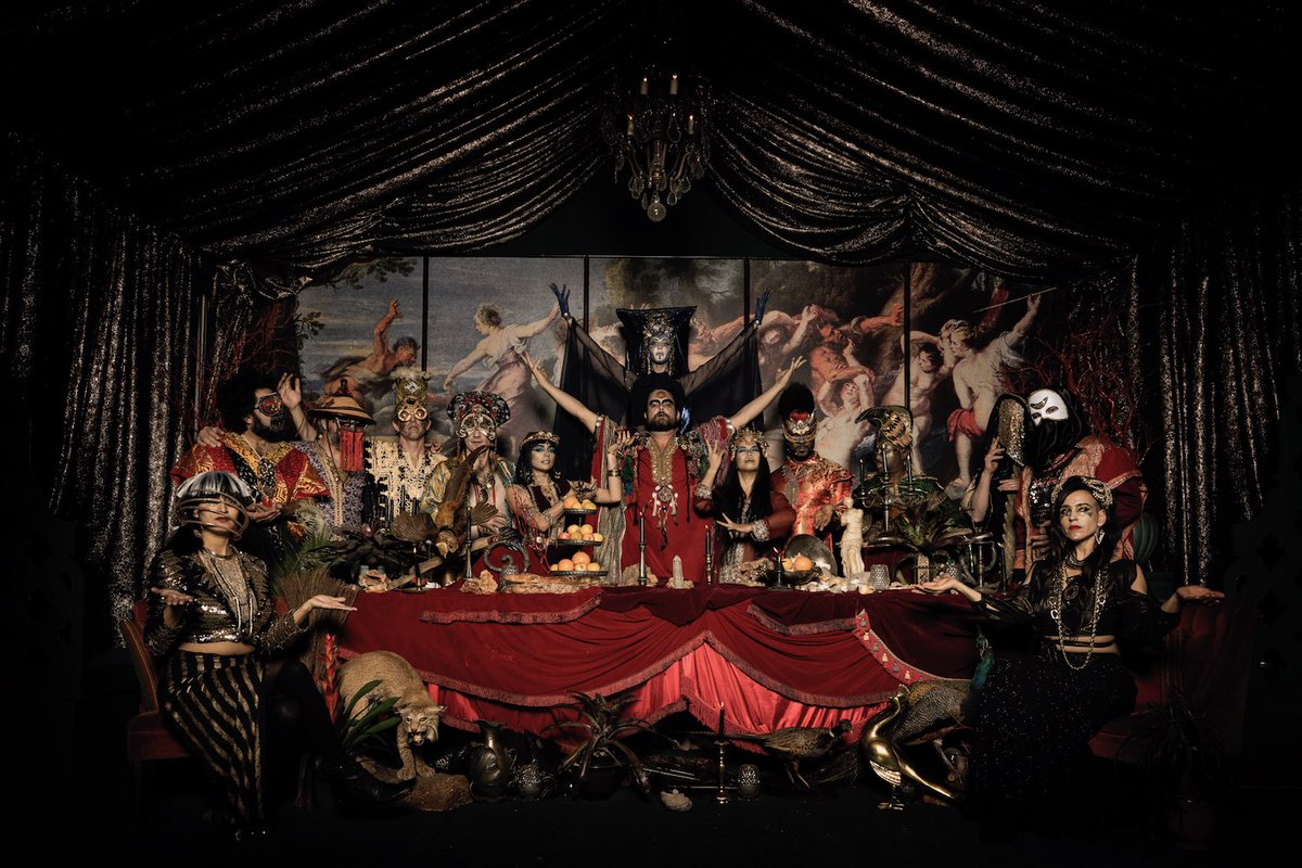 brooklynvegan's tweet photo. Golden Dawn Arkestra prep new LP (hear “Lovely Day”), playing Levitation fest this weekend https://t.co/QZBrnKCqFh https://t.co/jE2eLYVraJ