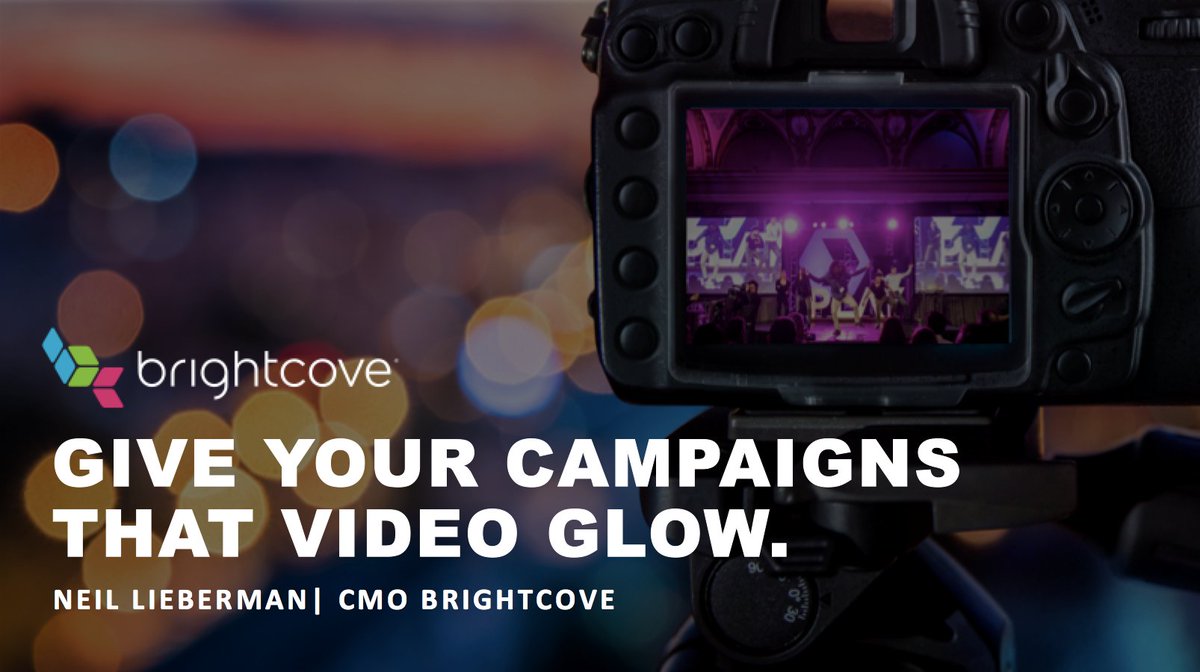 MizzBritta's tweet photo. The @Brightcove Marketing team will be at @CMCa2z at the spectacular @WestinWatrFront next week w/ a booth, amazing swag and a #videoglow presentation you don't want to miss. Join us. Tickets still available at https://t.co/Hc53KSX1mE #VideoMarketing https://t.co/qkizWBSK3d
