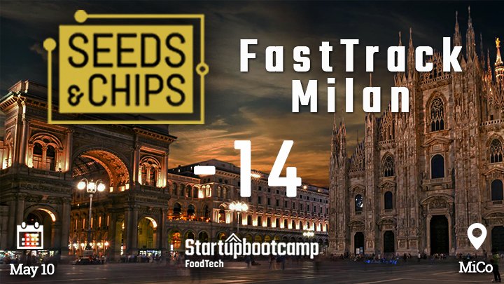 sbcFoodTech's tweet image. #foodtech and #agtech startups, hurry up to apply for our #sbcFastTrack on May 10 at @SEEDSandCHIPS. Last 2 weeks! 
Still haven&apos;t signed up for the top food innovation event worldwide? Visit our page for good deals on tickets for #SaC18!  bit.ly/2GhJ6Ym