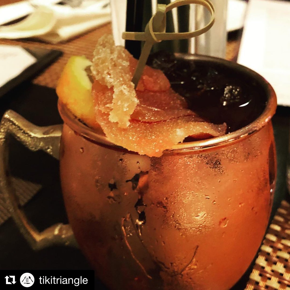 ArianeKitchNBar's tweet photo. #Repost @tikitriangle with @get_repost
ใปใปใป
Hawaiian Mule @arianekitchnbar ๐ฟ๐ด๐ธ๐น๐ด #cocktails #polynesiandrinks #tiki https://t.co/MrbAmXgLRd