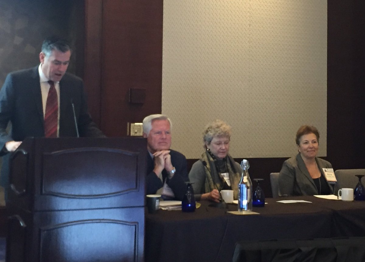 DRI_IPLit's tweet photo. Advice From the Bench:  D Colo Chief Judge Krieger, CD Cal Judge Guilford, and D Colo Mag. Judge Mix share their views of IP cases at the #DRIIntlProperty Seminar in Denver this morning.  @DRI_IPLit. https://t.co/8NjWUB23NJ
