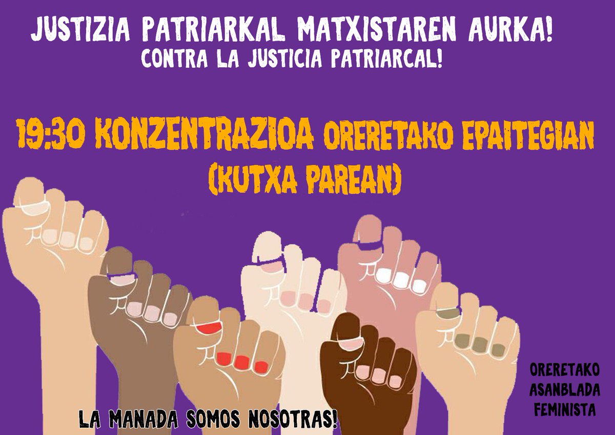 #Orereta ta #Oiartzun.go mobilizazioak

Hau ez da gure bakea!

Aizpa #NikSinestenDizut