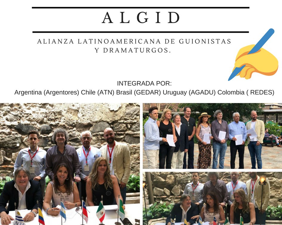 DirectoresDASC's tweet photo. #NoticiasDASC Compañeros les informamos que en el marco de la Asamblea @CISACNews en Guatemala, se constituyo la Alianza Latinoamericana de Guionistas y Dramaturgos ALGID, integrada por Argentina (Argentores) Chile (ATN) Brasil (GEDAR) Uruguay (AGADU) Colombia ( REDES). https://t.co/dmr5ERLoFN